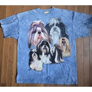 VTG 2002 The Mountain Yorkshire Terriers Graphic Tee Size XL NWOT